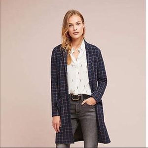 Anthropologie Harlyn Morganne Long Line Jacket